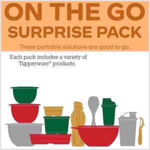 Tupperware On The Go Surprise Pack